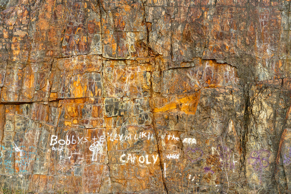 Maine rock wall art