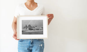 Impression d’architecture parisienne classique