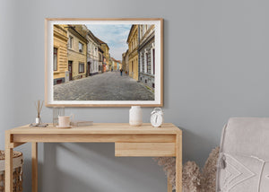 Echte Architektur Wandkunst aus Rumänien