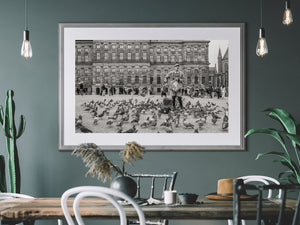 Fine art photograph of public square in Amsterdam