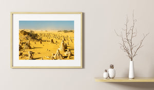 Maanlandschap van de pinakels | Foto Kunstprint Fine Art fotografische afdruk