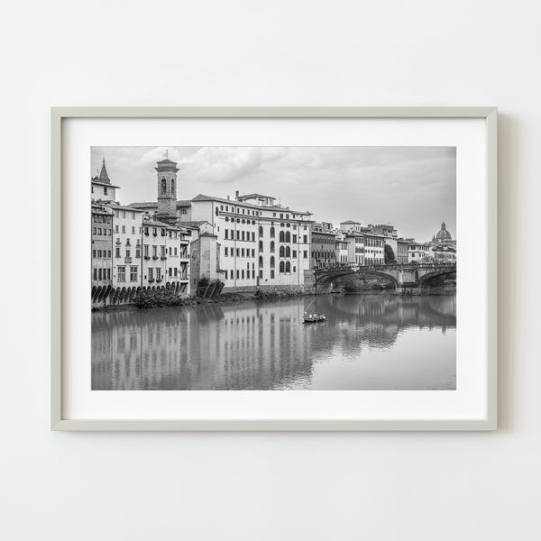 Ponte Santa Trinita bridge over the Arno River in Florence