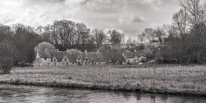 Stone cottages in Cotswolds