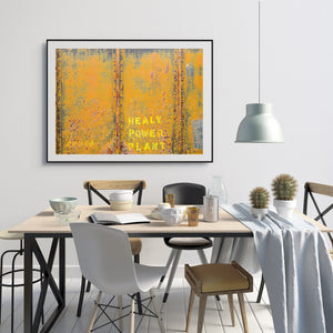 Outdoor museum rusted railcar