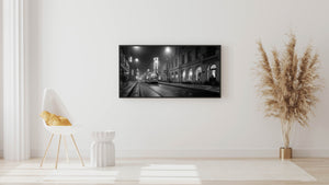 Fine art print of Oslo at night