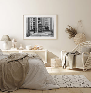 Restaurant front entrance Gdansk Poland | Wall Art