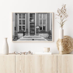 Restaurant front entrance Gdansk Poland | Wall Art