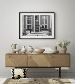 Restaurant front entrance Gdansk Poland | Wall Art