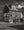 Iceland Reykjavik urban street house with graffiti wall monochrome