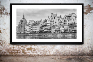 Fine art photo of Polish waterfront