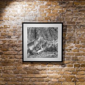 Rock formations in the desert | Photo Art Print fine art photographic print