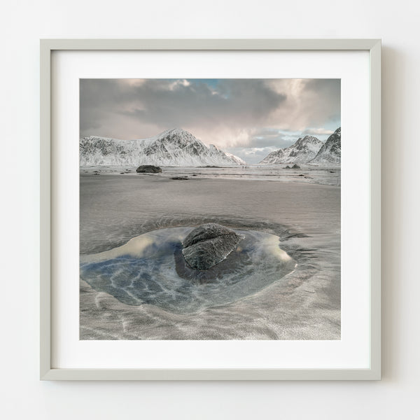 Skagsanden Beach Norway wall art