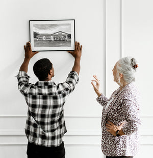 Historical Texaco service station on Route 66 in bygone era style