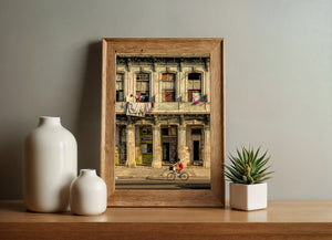 Harbour street scene from Havana Cuba