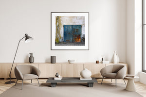 Verlaten architectuur Wandkunst