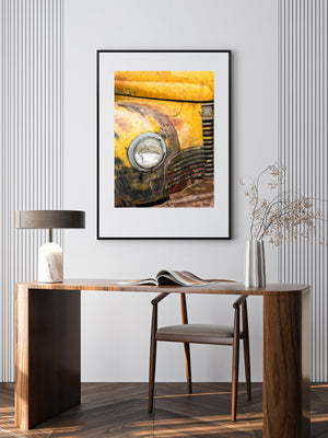 Rustic vehicle fine art print