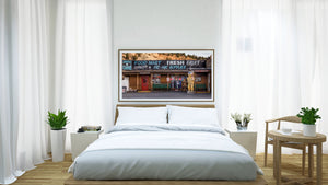 Rustic Americana Utah storefront wall art