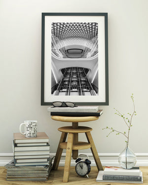 Modern architectural fine art photography