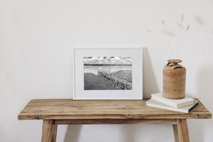 Serene Cloudscape and Wetlands in Mexico Wall Art