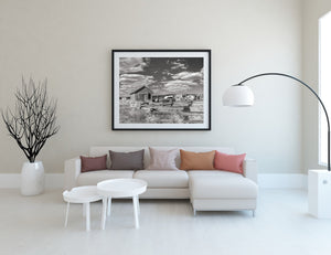 Historic American school zone sign in abandoned desert setting