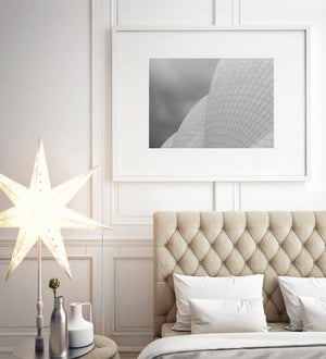 Monochrome Sydney Opera House design