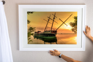 Decaying beauty of La Grande Hermine in Ontario