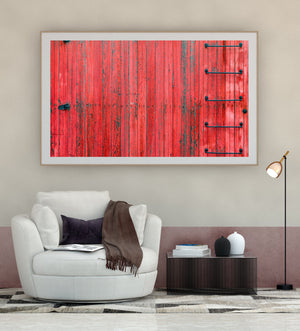 Decay and vibrant colors railcar