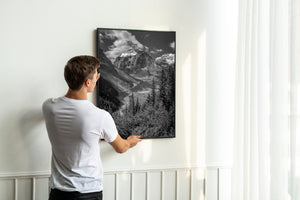 Snowcapped peak Alberta fine art print