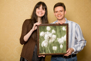 Fine Art foto van White Mountain Avens die op grote hoogte bloeit