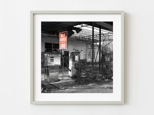 Southern Georgia Abandoned Gas Station | Photo Art Print fine art photographic print