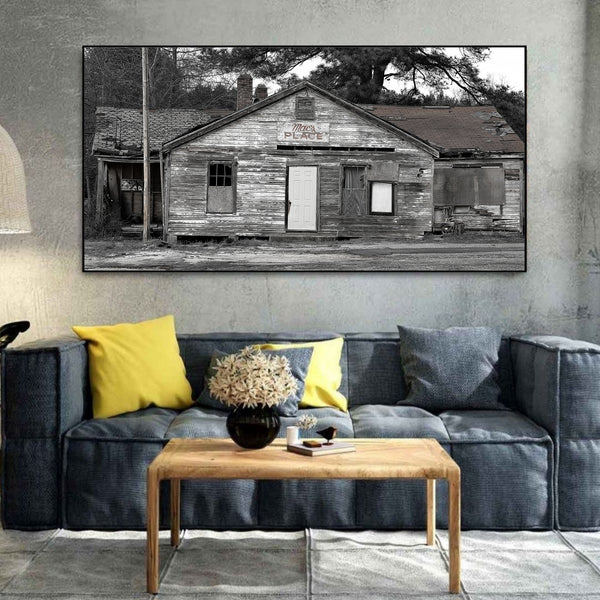 Southern Georgia's Abandoned Home Frozen in Time | Photo Art Print fine art photographic print
