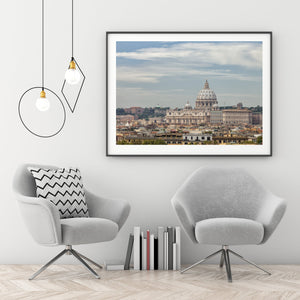 St Peters Basilica church in Vatican Rome | Photo Art Print fine art photographic print
