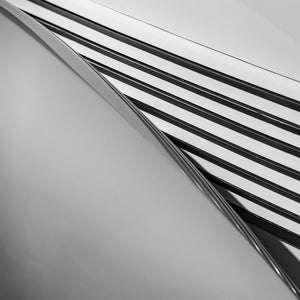 Streamlined detail from a vintage Cord 810 automobile