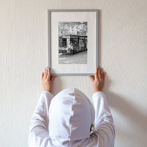 Candid city bookseller in Buenos Aires