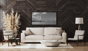 Historic submerged observation tower off the coast of the Bahamas