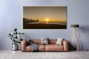 Sunrise over the Hudson River | Photo Art Print fine art photographic print