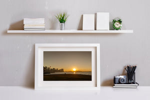 Sunrise over the Hudson River | Photo Art Print fine art photographic print