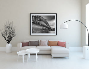 Dramatische havenhemel van Sydney | Foto Kunstprint Fine Art fotografische afdruk