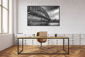 Dramatische havenhemel van Sydney | Foto Kunstprint Fine Art fotografische afdruk