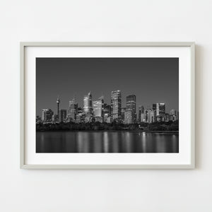 Sydney Skyline over the harbour | Photo Art Print fine art photographic print