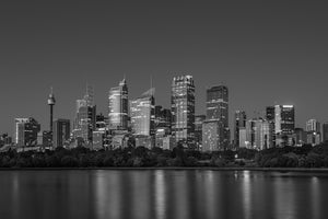 Sydney Skyline over the harbour | Photo Art Print fine art photographic print