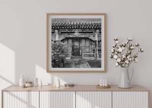 Historic Buddhist architecture photographed in Ulaanbaatar Mongolia