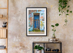 De charme van Decay Another Old London Door | Wandkunst