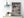 Vertical architectural view of closely built Tibetan houses and narrow steps.