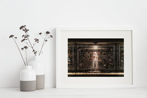 Heartfelt memorial tiles New York art