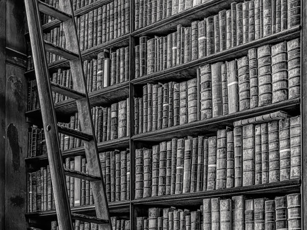 Books in Trinity College Library | Photo Art Print