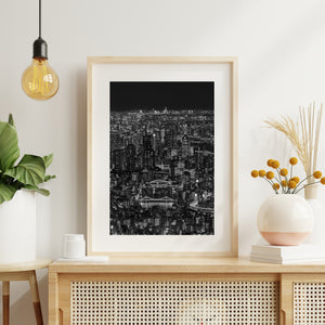 Sumida River winding through illuminated Tokyo neighbourhoods