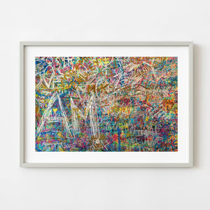 Tokyo Graffiti Wall III | Limited Edition of 10