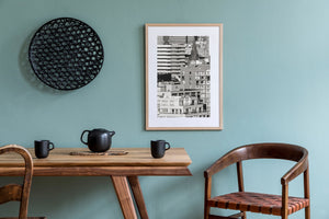 Toronto's heart: A photographic journey into the bustling city core's structures.