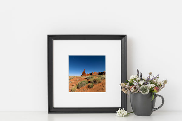 Desert landscape art